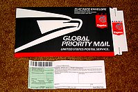 Global Priority Mail Flat-rate Envelope (Small) $B$H(B Form 2976