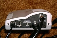 ケーブルモデム背面