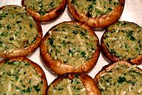 stuffed mushroom